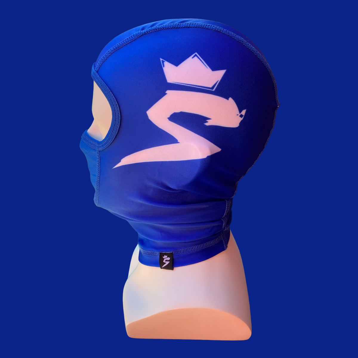 SOLID (ROYAL BLUE) SHIESTY MASK Sleeve King Athletics