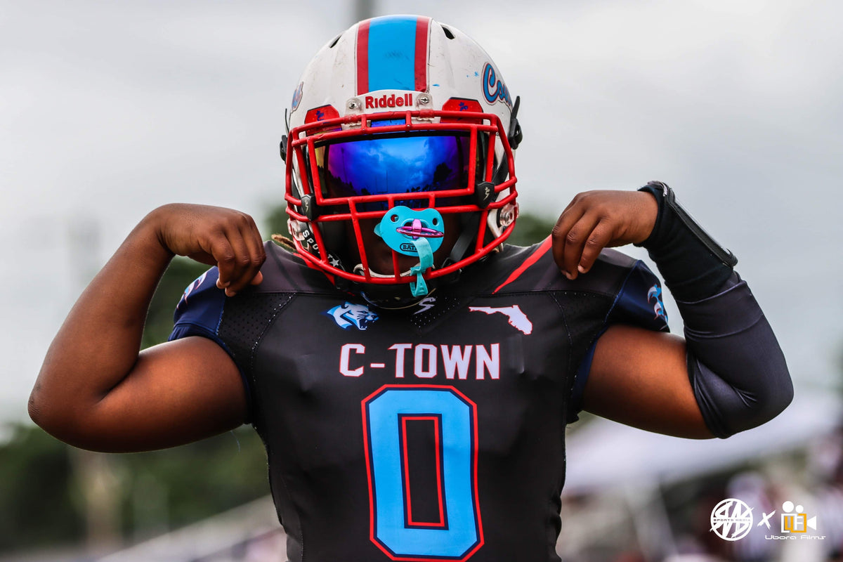 Rainbow Purple/Blue Sleeve King Athletics