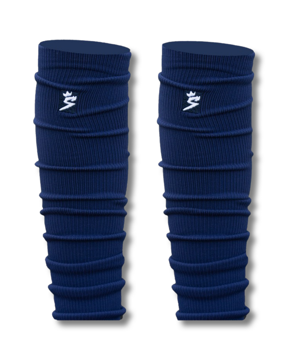 Navy Leg Sleeves Sleeve King Athletics