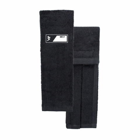 BLACK QB TOWEL 2