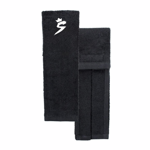 BLACK QB TOWEL