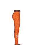 ORANGE STRIPES FULL ONE LEG LEGGINGS