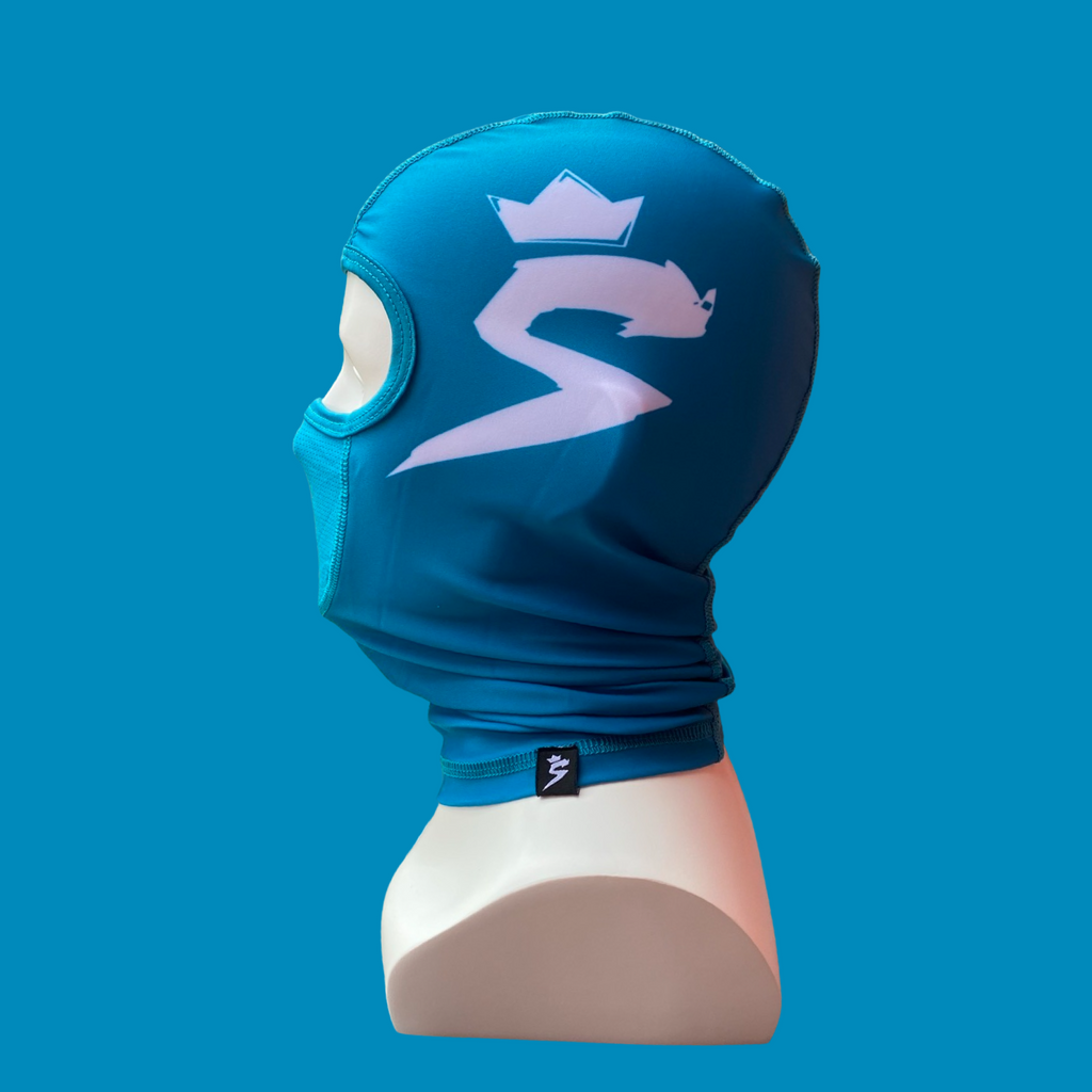 SOLID (TEAL) SHIESTY MASK – Sleeve King Athletics