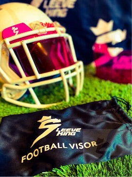 Pink Football Visors – Sleeve King Athletics - Main Image