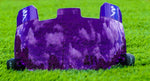 Purple Football Visor